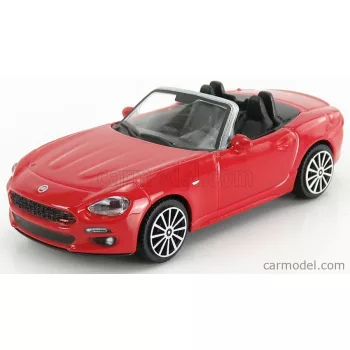Burago - Fiat 124 Spider 2016 Red