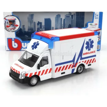 Burago - MERCEDES BENZ SPRINTER VAN AMBULANCE 2010 WHITE