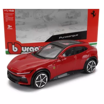 Burago - FERRARI PUROSANGUE SUV 2022 RED