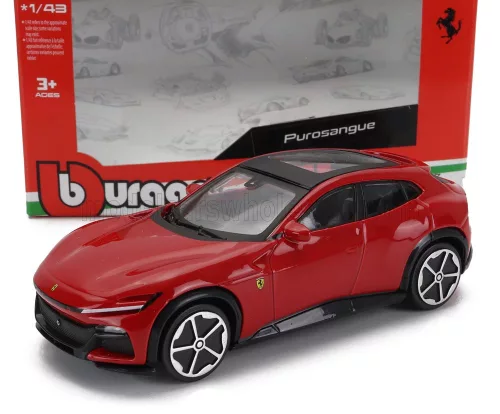 Burago - FERRARI PUROSANGUE SUV 2022 RED