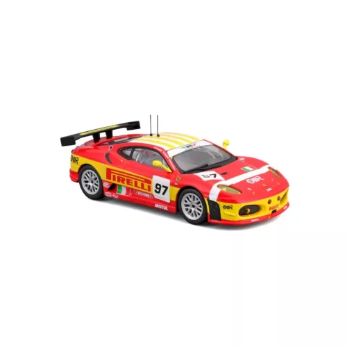 Burago - 1:43 Ferrari F430 GTC #97 P.Ruberti F.Babini M.Malucelli 24h Le Mans 2008 - Bburago