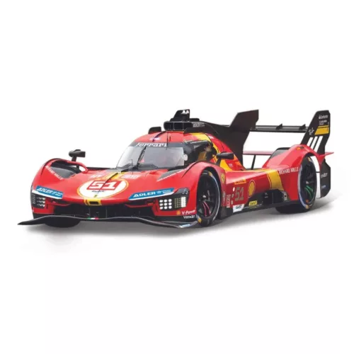 Burago - 1:43 Ferrari 499P #51 Winner 24h LeMans 2023 Pier Guidi Calado Giovinazzi - Bburago