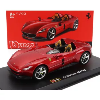 Burago - FERRARI MONZA SP2 2018 RED MET