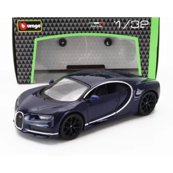 Burago - BUGATTI CHIRON LE PATRON 2016 BLUE MET