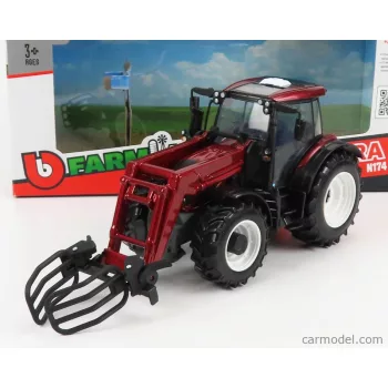 Burago - Valtra N174 Tractor 2017 Red Black