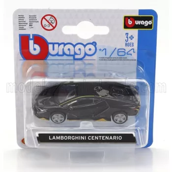 Burago - LAMBORGHINI CENTENARIO 2016 GREY YELLOW