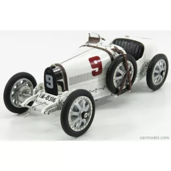   Cmc - Bugatti T35 N 9 Nation Coulor Project Germany 1924 White