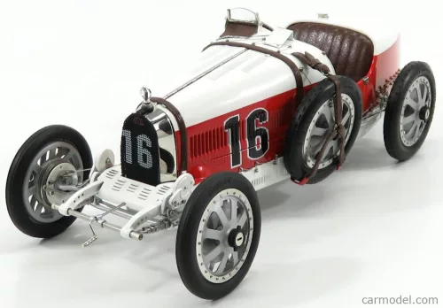 Cmc - Bugatti T35 N 16 Nation Coulor Project Monaco 1924 Red White