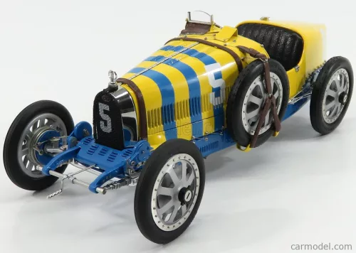 Cmc - Bugatti T35 Suede N 5 Nation Coulor Project Sweden 1924 Yellow Blue
