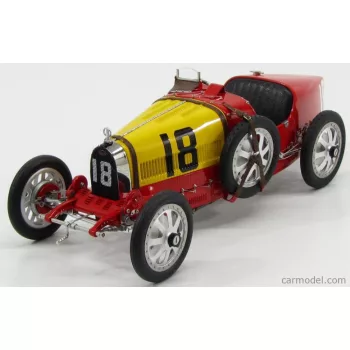   Cmc - Bugatti T35 N 18 National Colour Project Spain 1924 Red Yellow