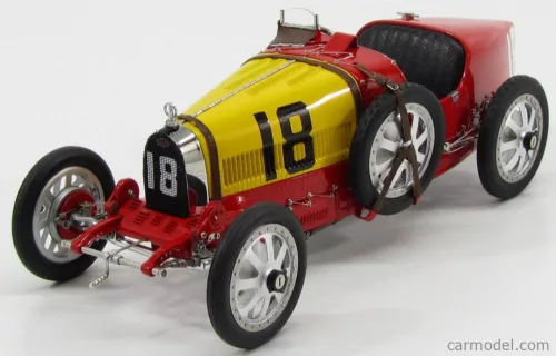 Cmc - Bugatti T35 N 18 National Colour Project Spain 1924 Red Yellow