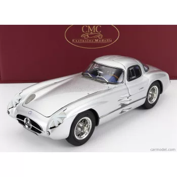   Cmc - Mercedes Benz 300 Slr Uhlenhaut Coupe N 15 Sweden Gp 1955 Silver