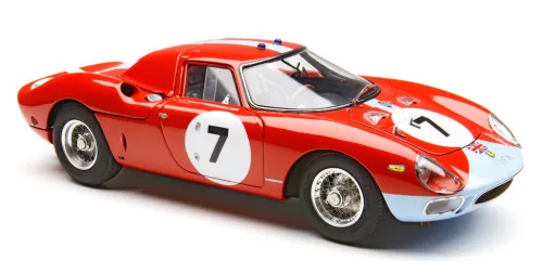 CMC - Ferrari 250 LM Winner Reims 12h 1964 #7 Chassis 5895 Hill/Bonnier RHD - Limited Edition 1500 pcs. -