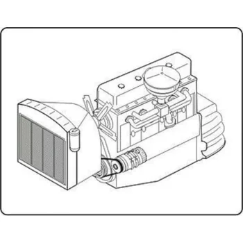 CMK - DUKW Engine Set für Italeri Bausatz