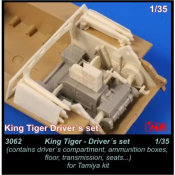 CMK - KIng Tiger Driver's set für Tamiya