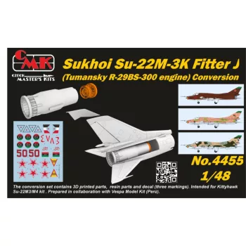   CMK - 1/48 Sukhoi Su-22M-3K Fitter J (Tumansky R-29BS-300 engine) Conversion