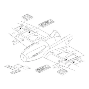 CMK - Seafire FR.46/47-Armament set