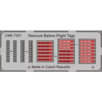 CMK - Remove Before Flight Tags (20 pc)