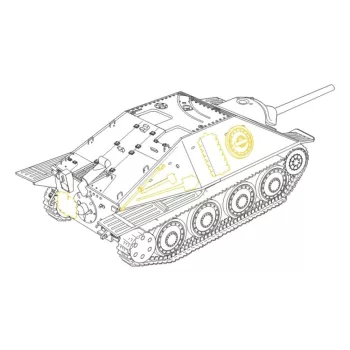 CMK - Hetzer G-13 Swiss post-war version für Tamiya-Bausatz