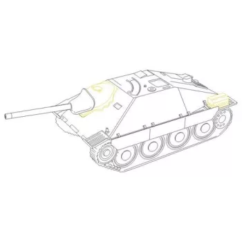 CMK - Hetzer early and late exterior for Tamiya