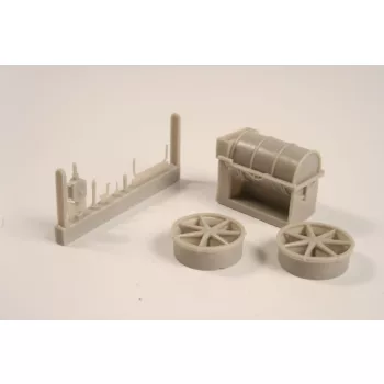 CMK - 1/48 German WW I Refuelling set – All resin kit