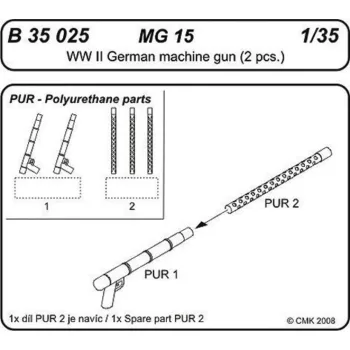 CMK - MG 15 German Machine Gun
