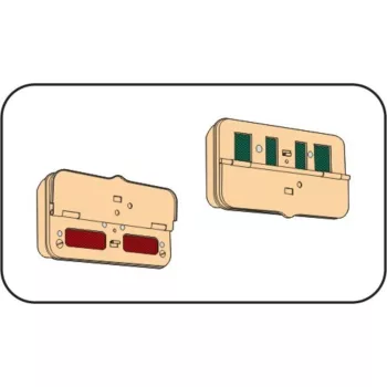 CMK - German WWII distance rear lights NOTEK