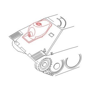 CMK - Jagdpanzer 38 Hetzer Gun Mantlet Late P.