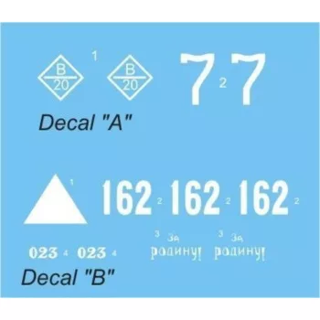 CMK - T-34/76 "Krasnoe Sormovo" decal sheet