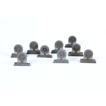   CMK - Meillerwagen"V-2 Transporter"-Wheels Set F. Special Armour Kit