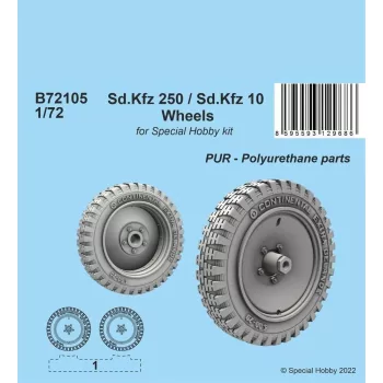 CMK - Sd.Kfz 250 / Sd.Kfz 10 Wheels 1/72