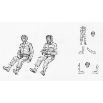 CMK - Russian modern Heli Pilots sitting