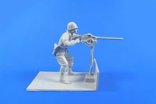 CMK - US Gunner with Browning M2 machine gun for CMK M29 Weasel kit