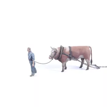 CMK - Ox Towing Me 163B with a Luftwaffe Groun Crew