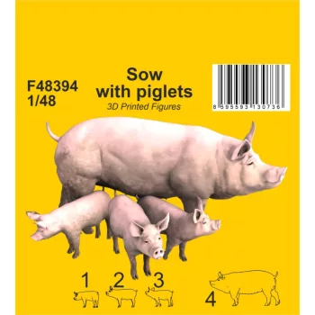 CMK - 1/48 Sow with piglets
