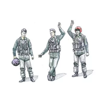 CMK - US NAVY Pilots modern (3 fig.)