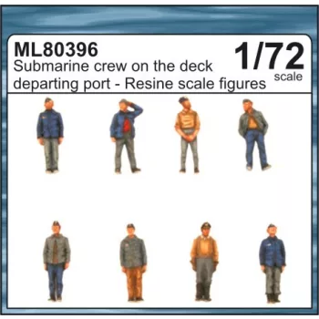 CMK - Submarine crew on the deck departing port