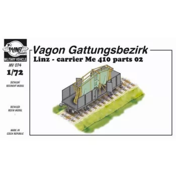 CMK - 1/72 Wagon Linz carrier Me 410 parts 02