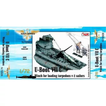 CMK - U-Boot Typ VII C Torpedowinsch für Revell-Bausatz