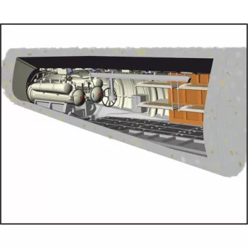 CMK - U-Boot IX Rear Torpedo Section&Crew bunk