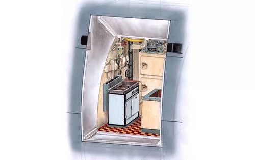 CMK - U-Boot typ IX Galley for REV