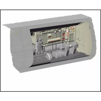 CMK - U-Boot IX Electric Motor section