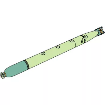 CMK - WWII German Torpedo Type G7a (3 pcs)