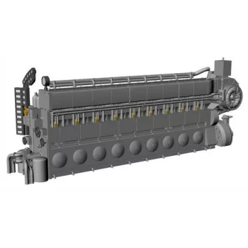 CMK - Diesel Engine MAN M9V46 for UIXC