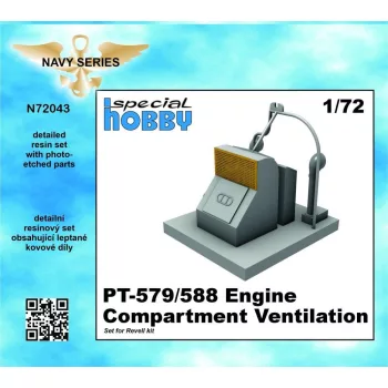   Special Hobby - PT-579/588 Engine Compartment Ventilation 1/72