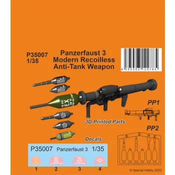   CMK - 1/35 Panzerfaust 3 - Modern Recoilless Anti-tank Weapon