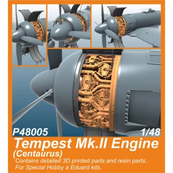   CMK - 1/48 Tempest Mk.II Engine (Centaurus) / for SH and Eduard kits