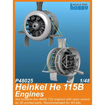 CMK - Heinkel He 115B Engines for Special Hobby kits