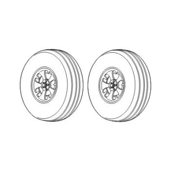 CMK - Spitfire Mk. I/II/V wheels 5 spoked discs