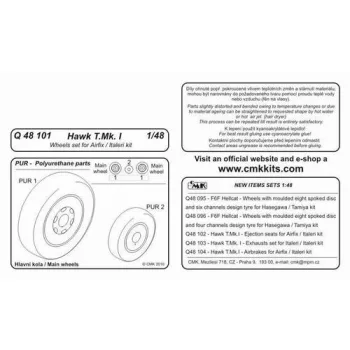 CMK - Hawk T.Mk.I Wheels
